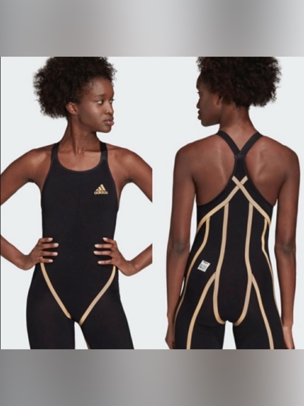 NWT Adidas Adizero Freestyle Tech Swimsuit 26”